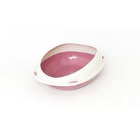 Toilette Lettiera Ovale Gatti 45x36x15,5cm Modello 700088 Colore Rosa