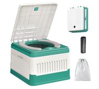 Toilette per Bambini Portatile, Pieghevole Toilette per Bebè, Toilette Pieghevole per Bambini, Vasino da Viaggio, Pieghevole Sedile per WC, Sedile WC Portatile per Neonati con Sacchi Spazzatura