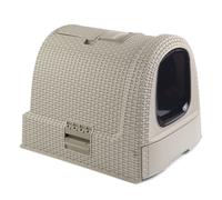 Toilette per gatti Curver - grigio: L 51 x P 38,5 x H 39,5 cm