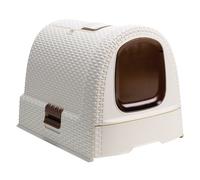 Curver Lettiera per Gatti con Copertura 51x38.5x39.5 cm Bianca