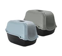 TOILETTE PER GATTI 'ROMEO ECO' col. ice - cm 57 x 39 x h. 41