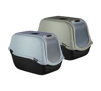 TOILETTE PER GATTI 'ROMEO MAXI ECO' col. ghiaccio - cm 44 x 65 x h. 46 - MP ...