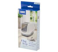 Cassetta igienica triangolare Savic Rincon con bordo - 12 pz Sacchetti igienici Savic Bag it Up Litter, Maxi,