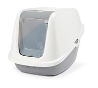 Savic Lettiera Nestor Giant Grigio/Bianco Per Gatti Grandi 75,5Cm X 56Cm