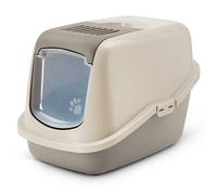 Toilette per gatti Savic Nestor Happy Planet - crema / grigio intenso