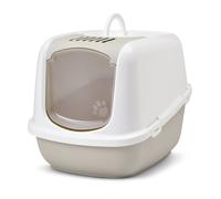 Toilette per gatti Savic Nestor Jumbo - beige / bianco