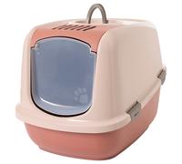 Toilette per gatti Savic Nestor Jumbo - champagne / rosa