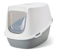 SAVIC Lettiera Robin Jumbo 66x47,5cm Bianco/Grigio Con Filtro-Carboni