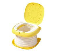 Toilette pieghevole per bambini portatile da viaggio orinatoio multifunzionale sgabello cestino piccolo vasino WC unisex