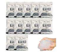 Toilette portatile coagulante, toilette da accampamento gel in polvere di gel assorbente, solidificatore di urina di cristalli e deodorizzatore assorbenti per la pesca in campeggio in campeggio
