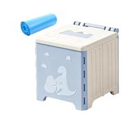 Toilette portatile per bambini, antiscivolo, con sacchetto della spazzatura, compatto, per imparare a usare il vasino, per camper, escursionismo, pesca, viaggi su strada, spiaggia, picnic, vacanze
