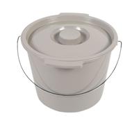 Toilette portatile robusta con coperchio mobile per vasino per interni ed