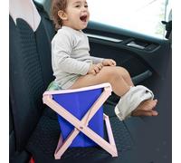 Toilette Portatile, Sgabello per WC con Secchio, Cestino Pieghevole per Vasino,