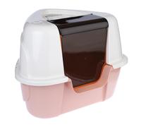 Toilette triangolare chiusa TIAKI Parfait - crema / rosa
