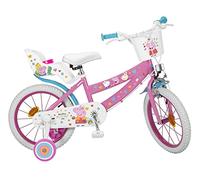TOIMSA Bicicletta 16" Peppa Pig Rosa, Bambini Ragazzo, Multicolore, M