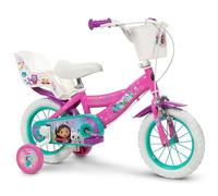 Toimsa Gabby's Dollhouse - Bicicletta per bambini da 3 a 5 anni