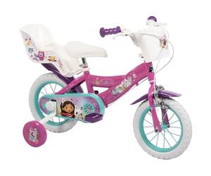 Toimsa Gabby's Dollhouse - Bicicletta per bambini da 3 a 5 anni