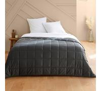 Toison d’or Quietude - Coperta trapuntata, dimensioni: 150 x 200 cm, colore: Grigio