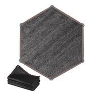 Toit Pare-Soleil Pour Trampoline - Couverture De Protection Solaire Anti-UV Pour, Compatibile con Trampolines Ronds, Installazione Facile, Tissu Résistant Aux Intempéries, Accessoire Sécurité P