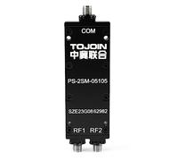 TOJOIN 0.5-10.5GHz Divisore di Potenza RF a Microstriscia, 2 vie Microstrip Power Divider SMA Splitter per Sistema di Antenna/Radar/Bluetooth/Comunicazioni Senza Fili(PS-2SM-05105)