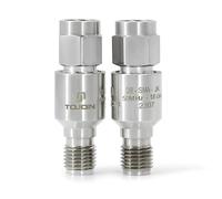 TOJOIN 2PCS Blocco CC in Linea DC Block SMA Maschio a Femmina Adattatore Coassiale RF 50-6000MHz Blocco Connettore per Apparecchiature di Test Radio/RF (DB-SMA-JK-18GHz)