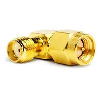 TOJOIN 2PCSRF CoaxialAdapter SMA Maschio a Femmina DC-8GHz 50ohm per Cavo RF, Coupler Antenna, Ham Radio, WiFi