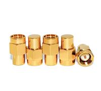 TOJOIN 5pcs SMA maschio di carico/RF Terminazione DC a 8GHZ coassiale SMA Terminatori Plug RF Apparecchiatura di Test Connettore Adattatore 50 Ohm 0.25W VSWR 1.2 Standard di MIL-C-39012