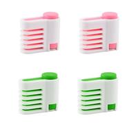 Tokaneit Affettatrice per Dolci,Aiuto per la Stratificazione della Torta Portatile,Taglierina della Torta del Panino,Livellatore per Torte Fai Da Te,Affettatrice per Torte Regolabile 2 Paia