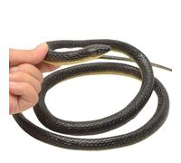 Tokaneit Serpente di Gomma Elastico, Serpenti Finti Realistici, Gomma Snakes, Serpente Finto per Spaventare Gli Uccelli, Scherzi, Festa di Halloween