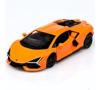 TOKAXI Lamborghini Revuelto in scala 1/36, modellini di auto pressofuse, veicoli a trazione posteriore, auto giocattolo Lamborghini, regali per ragazzi e ragazze, arancione