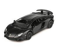 TOKAXI Modelli di auto pressofuse in scala 1/36 LP750-4 SV, auto giocattolo a retrocarica, regali di auto per ragazzi e ragazze (Opaco)