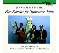 Toke Lund Christiansen 5 Sonatas for Flute - Jean-marie Leclair (CD) Album