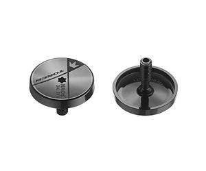 Token Crown cap, Coperchio A-Head. Unisex-Adulti, Nero, 1 1/8 Pollici