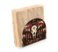 Token Tribe Goat Portagiovaglioli da cena in acrilico per Farmhouse Cocktail portatovaglioli autoportanti per tavoli decorazioni per la casa per Farmhouse Cocktail