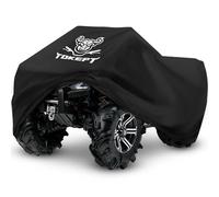 Tokept Copertura per ATV resistente, impermeabile, in tessuto Oxford, per quattro ruote, per Kawasaki, Honda, Polaris, Yamaha da 144,8 cm (lunghezza x larghezza x altezza)