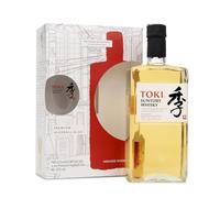 Toki Whisky Giapponese con Bicchiere Omaggio, Suntory Whisky Blended, Setoso e Fruttato, 43% Vol - Bottiglia da 700 ml
