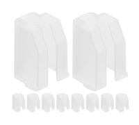 TOKIDNY 10 Pezzi Copertura Ago per Giradischi in Plastico Resistente All'usura Compatibile la Maggior Parte dei Modelli, Protezione per Puntine e Stilus Vinile