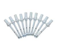 TOKIDNY 10 Pezzi Ugello Spruzzatore Acqua Raffreddamento Pneumatici Camion Ugello per Mozzo Ruota Fori da 6 CM Accessorio Resistente Alta Pressione per Manutenzione Veicoli Trasporto