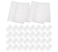 TOKIDNY 100 Fogli Carta Xuan per Calligrafia con Quadrata Vuota per Pratica Scrittura e Pittura Cinese Carta Semi-raw per Principianti e Insegnanti Supporto per Sviluppo Tecnica e