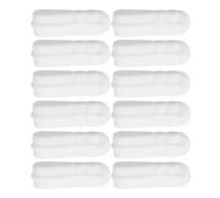 TOKIDNY 12 Pezzi Clip di Chiusura Riutilizzabile Risparmio Spazio Sigillante Ermetico e Armadio per Sacchetti Sottovuoto in Plastica Bianca per Sacchetti Alimentari e Vestiti