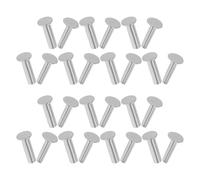 TOKIDNY 14 Paia di Rivetti per Manici di Coltelli in Acciaio Inossidabile Elementi di Fissaggio per Impugnature in Legno Utensili per Fabbricazione e Riparazione Coltelli da Cucina