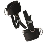 TOKIDNY 2 pezzi Cavigliere Regolabili per Palestra in Materiale Resistente per Allenamento Gambe e Glutei Compatibili con Macchine Cavi e Manubri Fasce Fitness per Uomo e Donna