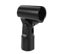 TOKIDNY 2 Pezzi Clip Microfono Regolabile Adattatore Vite 3/8, Morsetto Porta Microfono da Tavolo 17-25 Mm, Supporto Leggero per Podcast, Streaming e Registrazioni Professionali