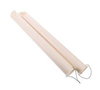 TOKIDNY 2 Pezzi Supporto per Canna da Pvc Bianco Pieghevole e Portatile Base Allargata, la Pesca Dalla Spiaggia sulla Riva