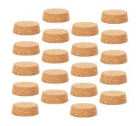 TOKIDNY 25 pezzi Tappi in Sughero per Bottiglie con Sigillatura Ermetica da Design Speciale per Conservazione e Decorazione Grande per Bottiglie e Damigiane