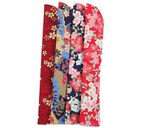 TOKIDNY 4pezzi Ventaglio da Mano in Stile Giapponese Custodie Leggere Seta per Ventagli Pieghevoli per Conservazione e Regalo in Occasioni Speciali