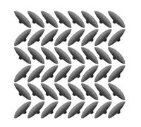 TOKIDNY 500 Pezzi Tappi Coprivite Plastica Neri Impermeabili per Mobili Copertura Decorativa per Viti Croce Facili da Installare per Armadi e Montaggi