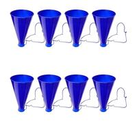 TOKIDNY 8 Pezzi Corno da Stadio in Plastica per Sostenitori Tromba Soffiante per Partite di Calcio e Eventi Sportivi Rumoroso e Resistente per Supporto Continuo e Atmosfera Festiva