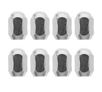 TOKIDNY 8 Pezzi Dadi Ruota per Go-Kart e ATV Kit Bulloni per Auto Camper e Camion Dadi in Acciaio con Rivestimento Anticorrosione Resistenti Sabbia e Acqua Facili da Installare