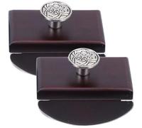 TOKIDNY Assorbitore di Inchiostro in Legno 2 Pezzi, Design Portatile e Leggero, Stile Retrò Semplice per Scrivania e Scuola, Strumento Rapido per Asciugatura Penna Stilografica